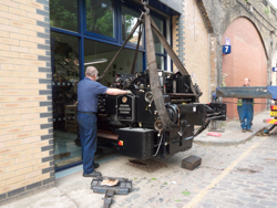 Delivery of our new Heidelberg cylinder
